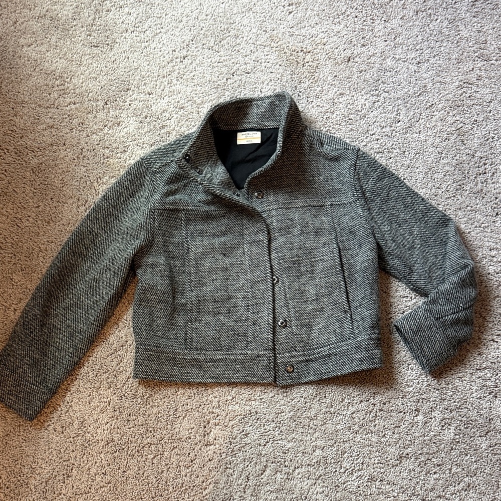 Gray Tweed Jacket